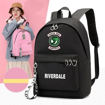 

American Drama Riverdale With Backpack Shoulder Bag Korean Students Men And Women Large Capacity Computer Bag Dropshipping