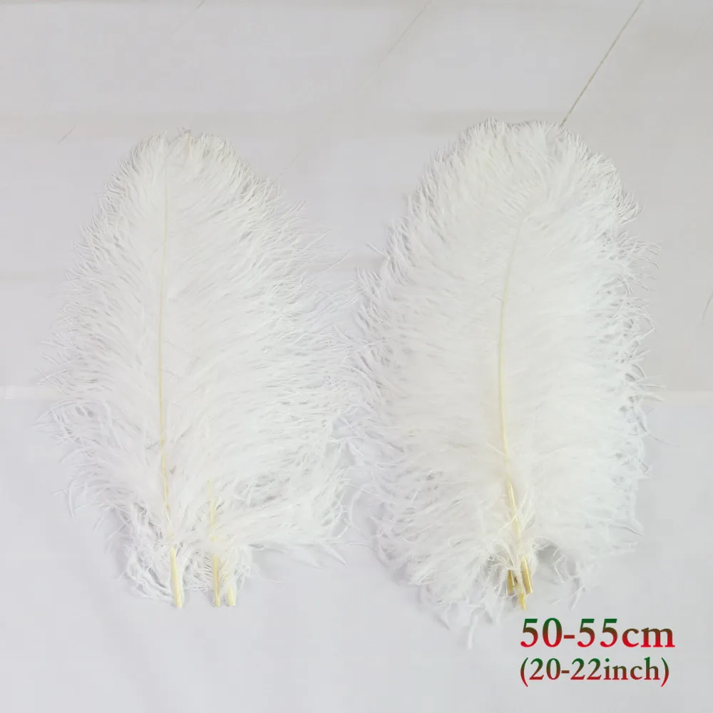 白色 50-55cm 鸵鸟毛 3_副本