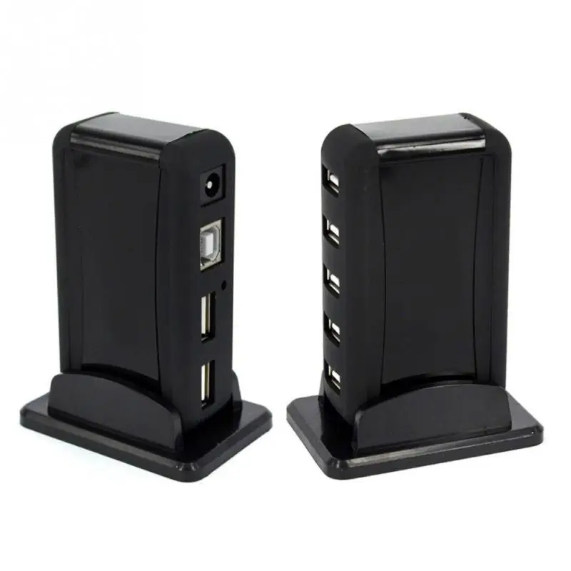 7 Порты и разъёмы usb-хаб US/EU Стандартный USB 2,0 Высокое Скорость передачи данных адаптер-разветвитель портативных ПК не Поддержка Mac OS X USB
