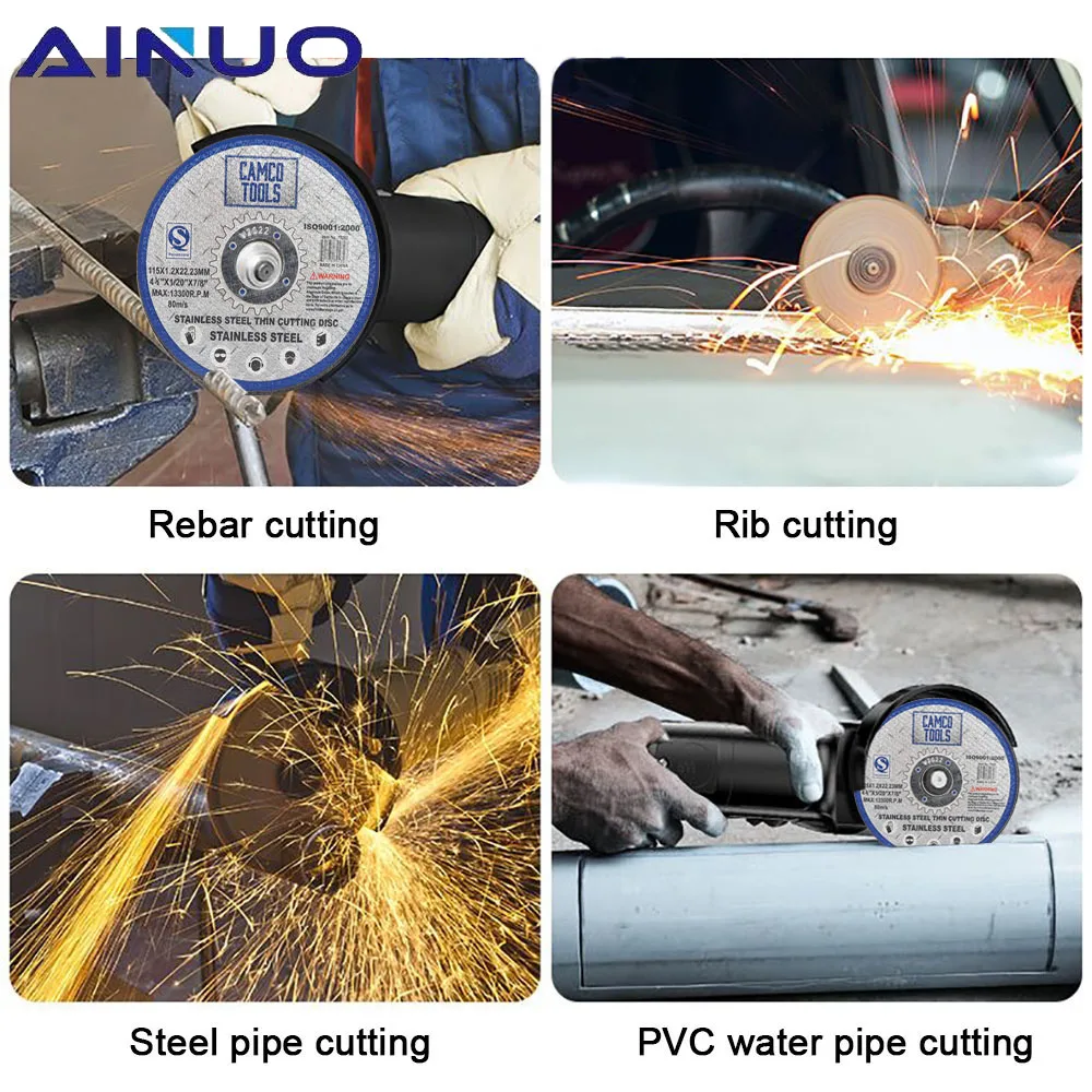 115mm Metal Cutting Disc Resin Grinding Wheel 4.5