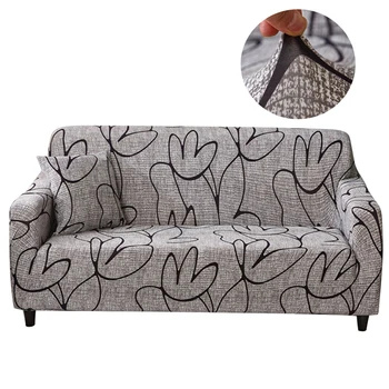 

Stretch Sofa Cover Slipcovers Elastic All- Couch Case for Different Shape Sofa Loveseat Chair