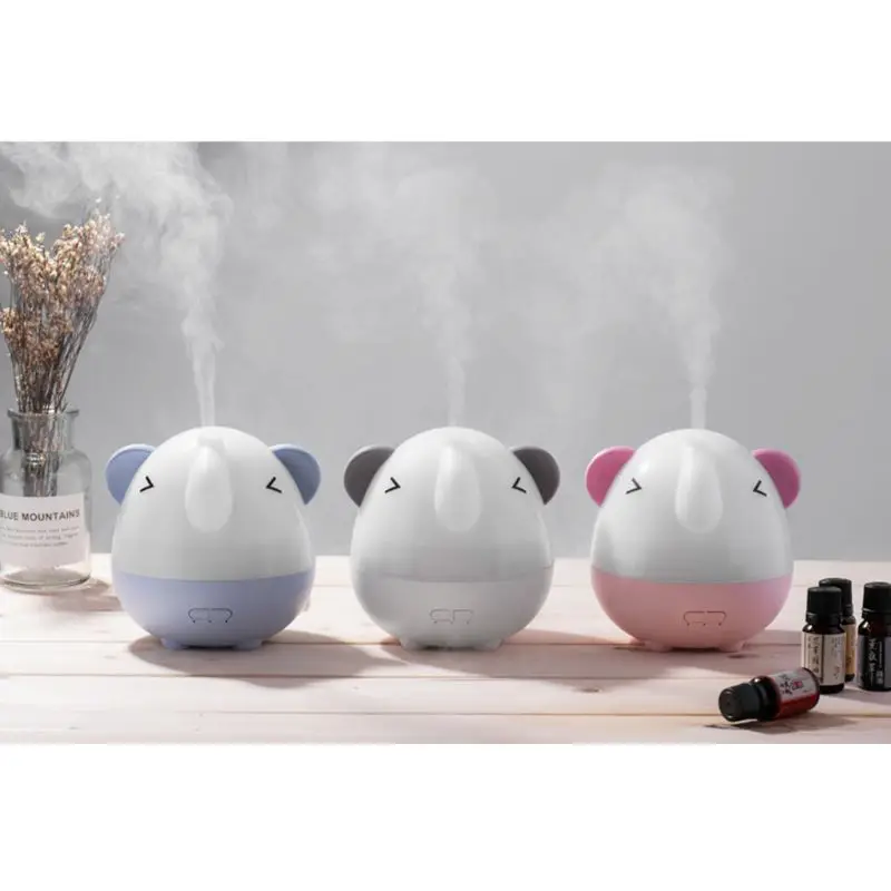 

EU/JP/UK/US Home Quiet Aromatherapy Machine Air Net Cute Animal Shape Humidifier Aroma Spray Mini Diffuser 19QE