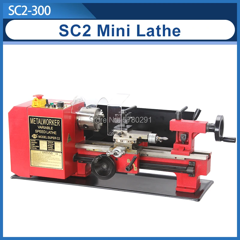 7x12 Inch Precision Metal Lathe Sieg 500w Motor + Sc2300mm Variable