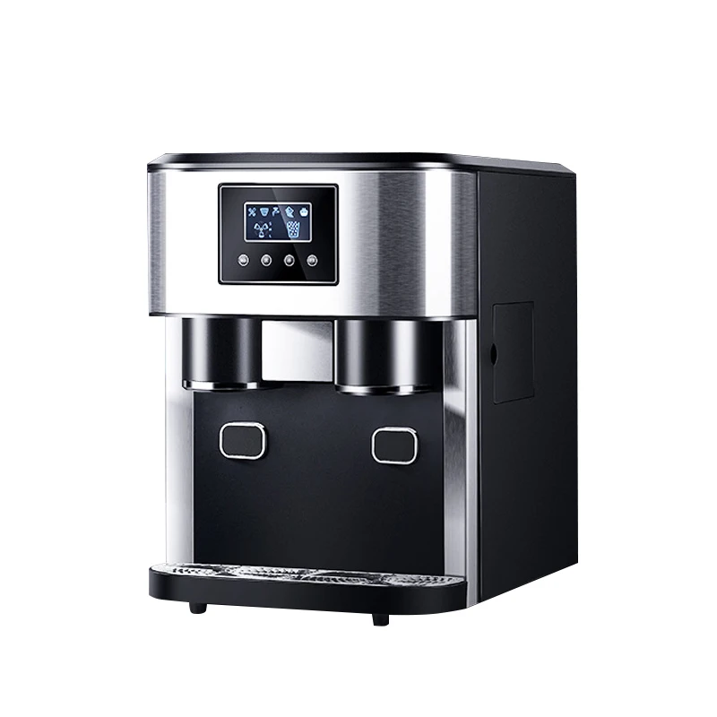 110V/220V Ice Water Dispenser Electric bullet cylindrical Ice machine Automatic Household ice making Machine For Milk Tea Shop automatic electric water pump dispenser