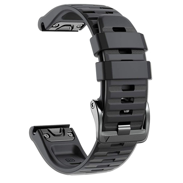 26MM Quick Release EasyFit Silicone Watch Wrist Band Strap For Garmin Fenix 6 6X Pro Fenix5 5X 3HR 935 945 Wristband Bracelet