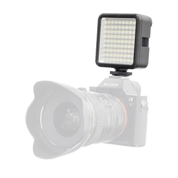 

W81 6.5W Dimmable 6000K Mini Interlock Camera LED Light Panel for Zhiyun Smooth 4 Gimbal Stabilizer for Canon for Nikon DSLR