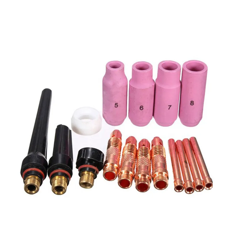 

16Pcs Gas Lens Collet Body Assorted Size Kit For TIG Welding Torch Welding Torches Tools Kits