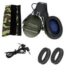 Mssordin – casque d'écoute tactique, anti bruit, Protection auditive, Camouflage, bandeau en toile