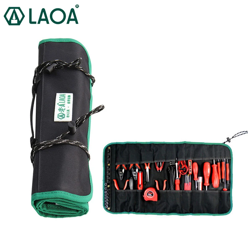 

Сумка LAOA из ткани Оксфорд, многофункциональная сумка для обслуживания, сумка для хранения, мини-плоскогубцы Набор для электрика