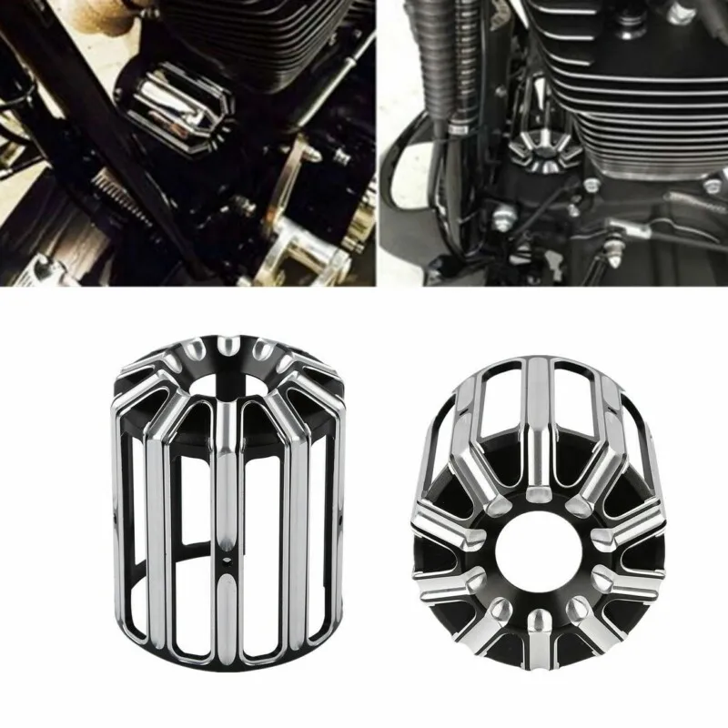 Motorcycle Oil Filter Cover Oil Grid For Harley Touring Sportster XL 883 1200 Iron Softail Road