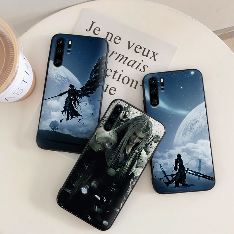 Игровой анимационный фантазия Sephiroth для Huawei Honor 6a 7A 3GB Pro 7X 8X 9X 8 9 10 Lite Note View 20