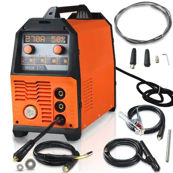 

DANIU NBM-270 220V Inverter Pulse Arc Welding Machine Kit Digital Display MIG/MMA/Pulse/Double Pulse/Lift TIG for Carbon Steel