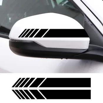 

2pcs Car rearview mirror reflective stickers for Daihatsu Terios Sirion Mira Materia Rocky YRV Feroza Charade car Accessories