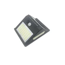 Боковая прозрачная Солнечная настенная лампа 100LED подсветка наружная инфракрасная Сенсорная лампа Водонепроницаемая Солнечная настенная лампа