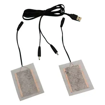 

5V Carbon Fiber Heating Pad USB Heating Film Warm Arm Hand Waist Heated Glove Electric Infrared Heat Mat