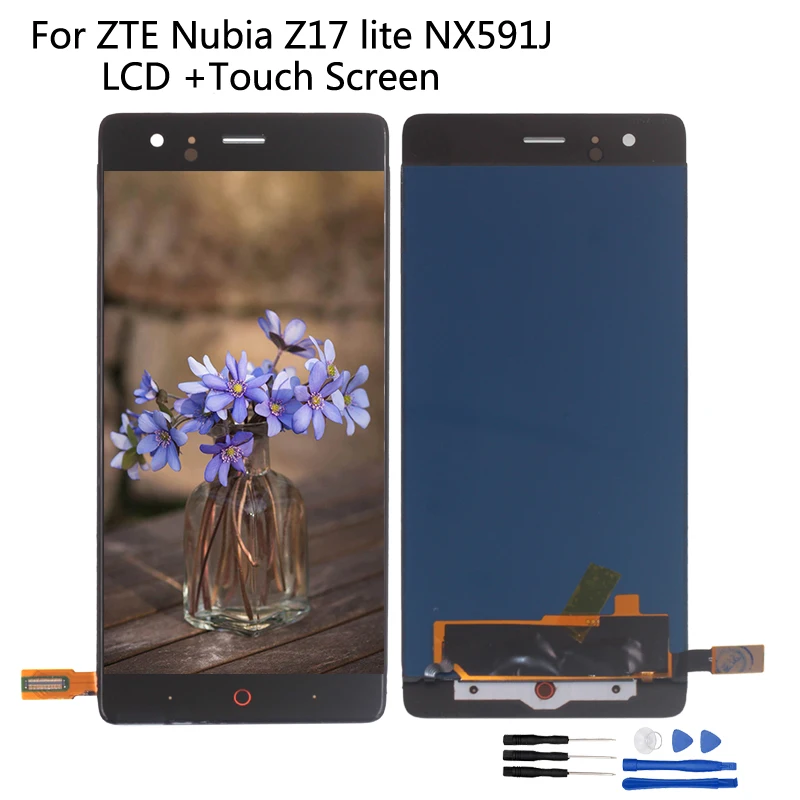 5," для zte Nubia Z17 lite NX591J ЖК-дисплей сенсорный экран дигитайзер Запасные части для Nubia NX591J экран ЖК-дисплей