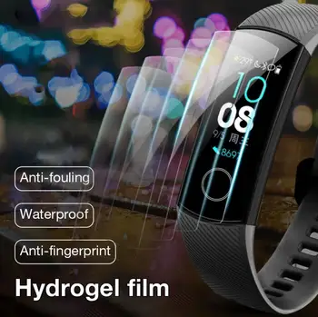 

for Huawei Honor Bracelet 5 Hydrogel Membrane Film Soft TPU HD Screen Protector 2.5D Full Coverage Screen Flim for Honor Band 5
