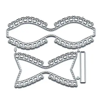 

DIY Lace Cutting Dies Embossing Stencil Template for Scrapbooking Embossing Paper Card making，JD052418