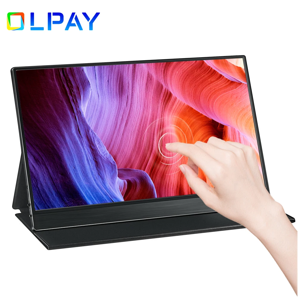 15 Inch Portable Monitor 1080P Touch Screen Double Type C HDMI LCD Display For PC Laptop Phone Xbox PS4 PS5 Switch Gamer | Компьютеры и