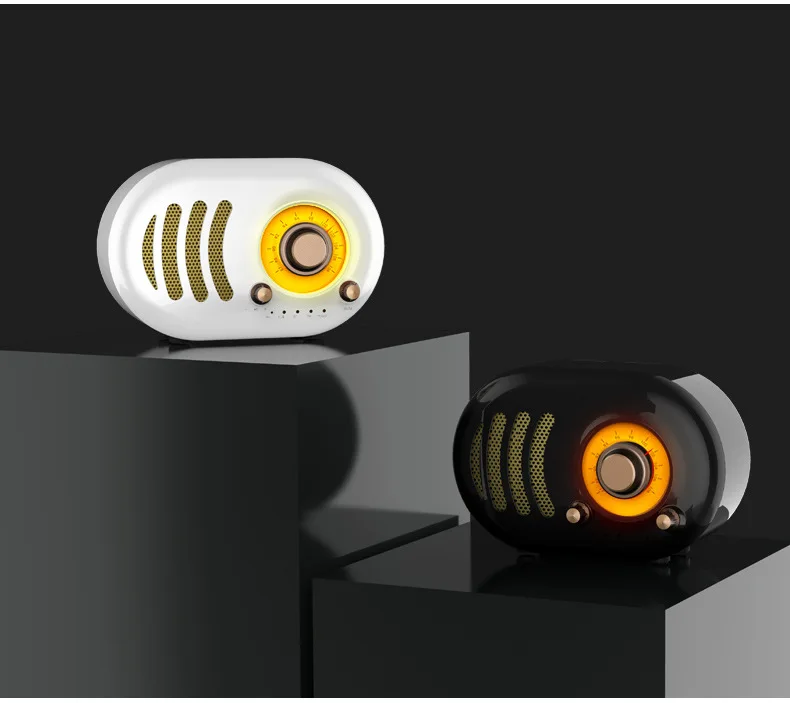 CreativeGift динамик ретро Bluetooth динамик TF карта FM functionLovely Настольный портативный аудио беспроводной динамик