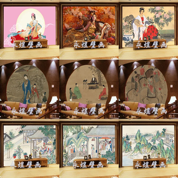 4-仕女图 成品 LOGE