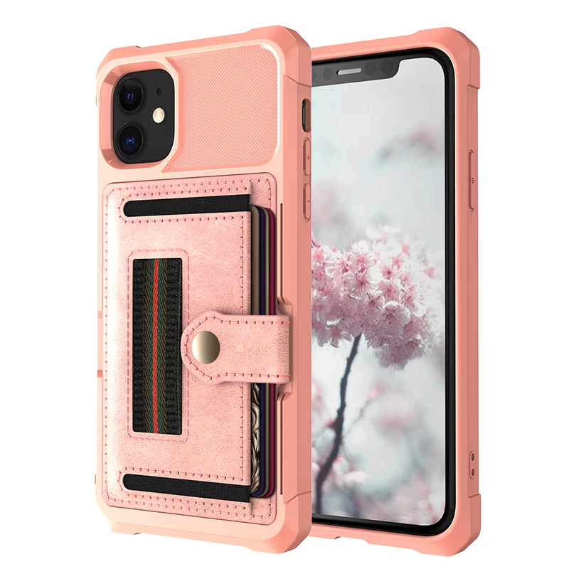 For iPhone 11 Pro Max XS MAX Credit Card Case PU Leather Flip Wallet Cover Holder Hard Back Cover For iPhone XR XS 8 7 6 6S Plus (61)
