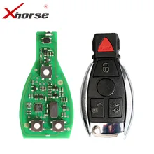 For MB BE KEY pro Get 1 Free CGDI MB Token work with Smart Key Shell 4 Buttons for Benz Perfectly 433 / 315 Mhz with Logo