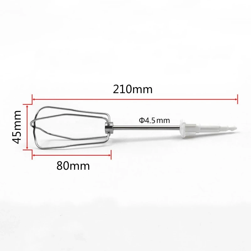 1 Pair (2pcs) Blender Egg Beater for Bosch MFQ3010 MFQ3020 MFQ4075 MFQ4730 MFQ3532 MFQ4835 MFQ3550 MFQ3533 Blender Parts