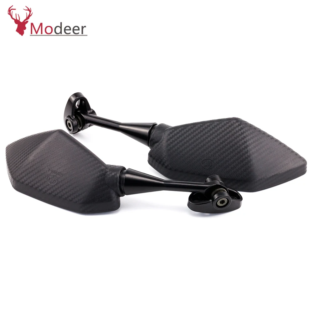 For Honda CBR900 CBR919 CBR929 CBR954 CBR600RR NINJA400 250 Motorcycle Carbon Fiber Mirrors Racing Sport Bike Rear View Mirror (8)