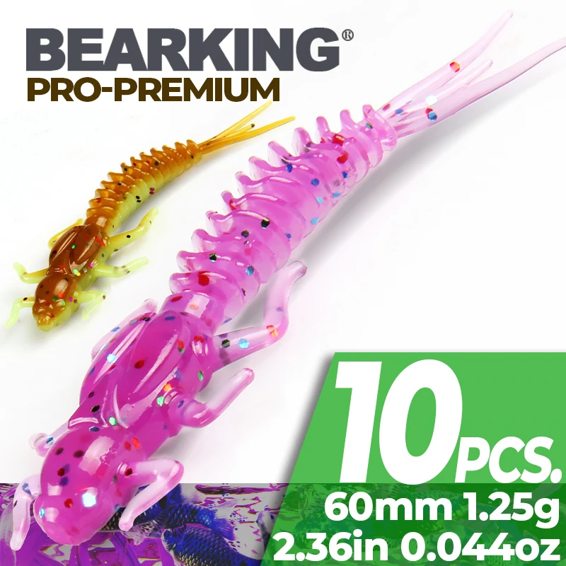Приманка для рыбалки BEARKING 6 см 1 25 г 10 шт. 95 мм 3 | Спорт и развлечения