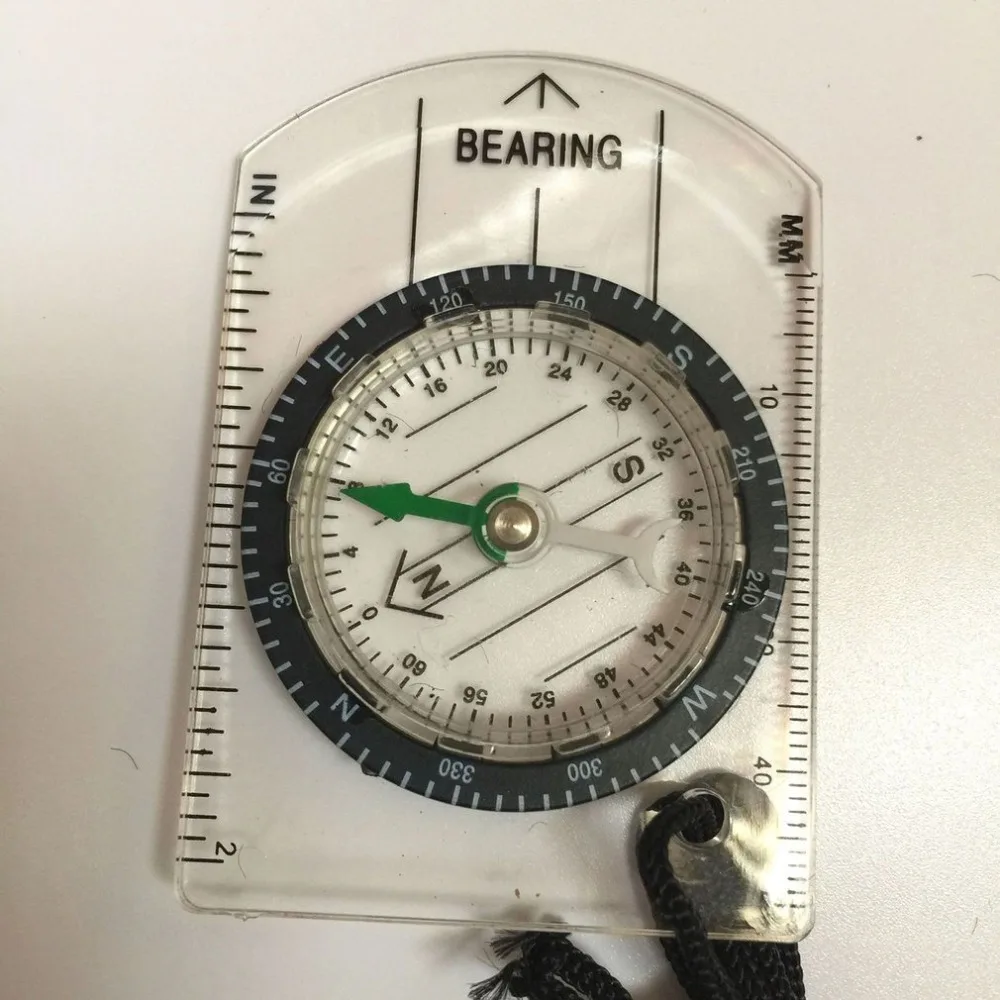 Практичный Открытый Многофункциональный портативный компас открытый компас Американский одиночное направление компаса метр инструмент