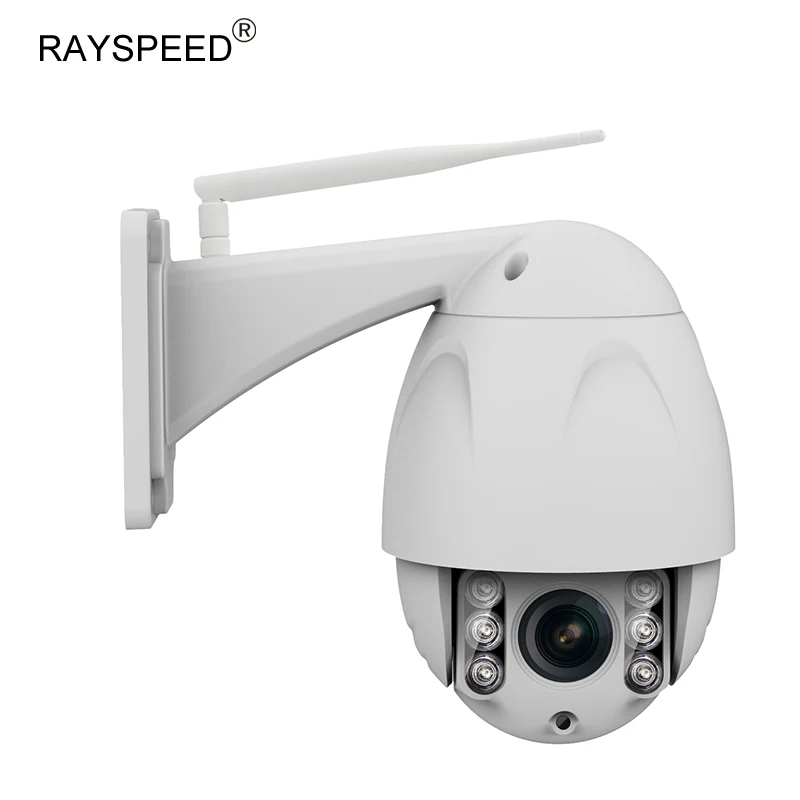 

RAYSPPED Outdoor Camera Ip Camera 1080P Waterproof Web Camera Night Vision ONVIF 4x Zoom camaras de seguridad inalambricas para