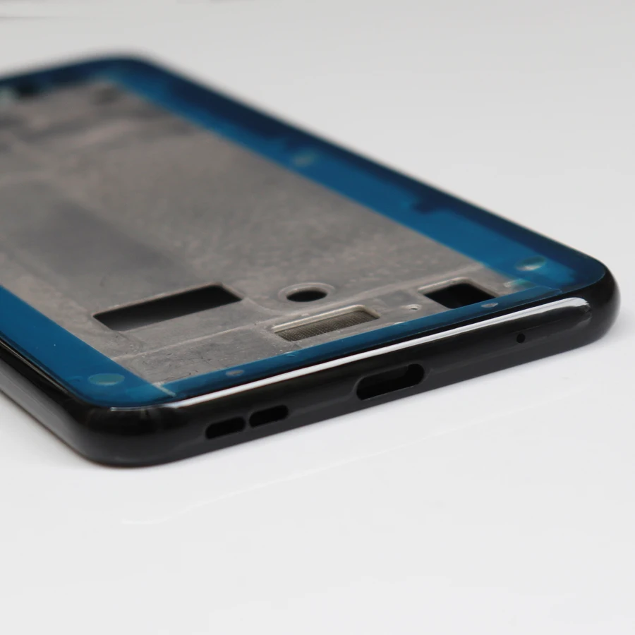 Оригинальная средняя рамка для Nokia 5,1 Plus средняя часть корпуса спереди шасси с кнопка регулировки громкости+ стикер на клейкой основе для Nokia X5