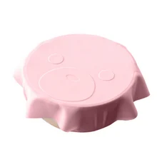 Практичный мультфильм шаблон стрейч силиконовые крышки многоразовые свежие хранения пищи чехлы подходят для различных размеров контейнеров