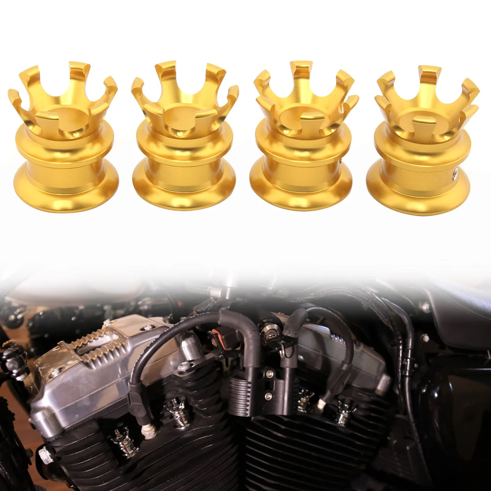 Same day shipping Great prices and Fast Shipping Authentic Merchandise 4pcs Gold Crown Engine
