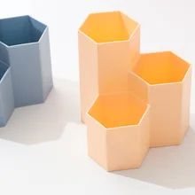 

Large Capacity Desk Pen Holder Pencil Makeup Storage Box Desktop Organizer Stand Case School Office Stationery UY8