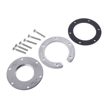 

316 STAINLESS STEEL FLANGE ROD GASKET FOR UNIVERSAL BOAT MARINE