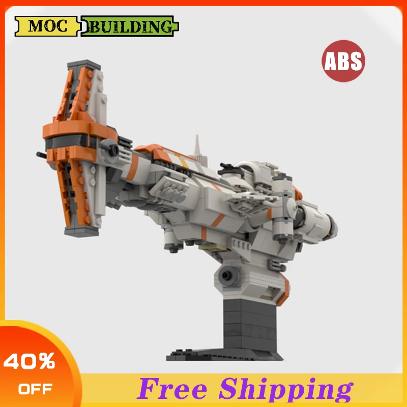 MOC-57178 Звездный серия фильм молотковая голова Корвет (масштаб микро флота) модель