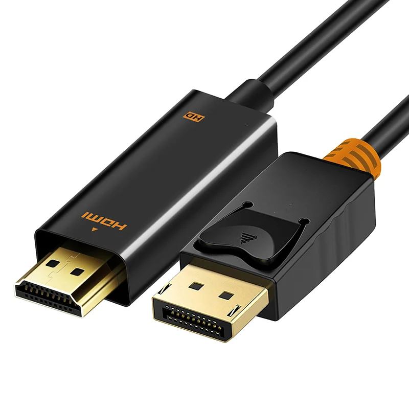 Кабель адаптер Displayport Hdmi переходник DP hdmi штекер 1080P для ПК проектора HDTV кабель 2