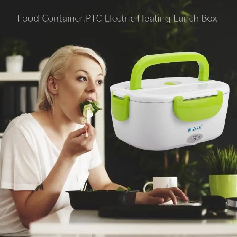 220V переносной пищевой контейнер PTC Электрический нагревательный Ланч-бокс подогреватель риса