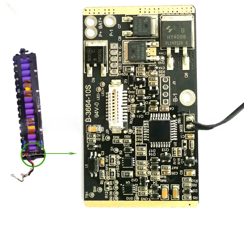 Для Xiaomi M365 электрический скутер батарея Защита доска стабильная BMS печатная плата прочный материал батарея для материнской платы край