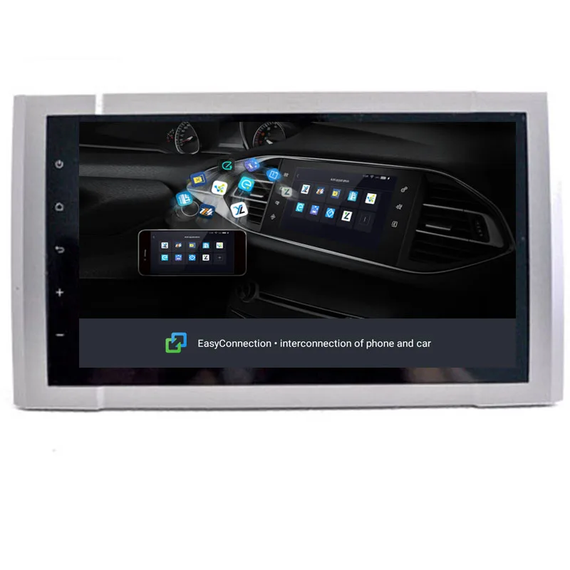 NaviTopia 1024*600 9 дюймов 8 core ram 2G rom 32G Android 8,1 автомобильный радиоплеер для Toyota Tundra-с картой/gps