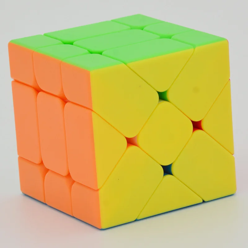 [Yongjun трехслойный сменный Цветной Кубик Рубика] гладкая специальная форма обучающая игрушка для детей