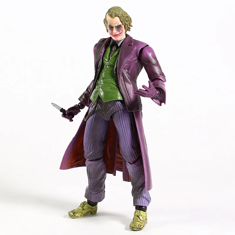 The Joker BatMan The Dark Knight Rises Action Figure DC Comic Play Arts Kai Batman Anime Collection