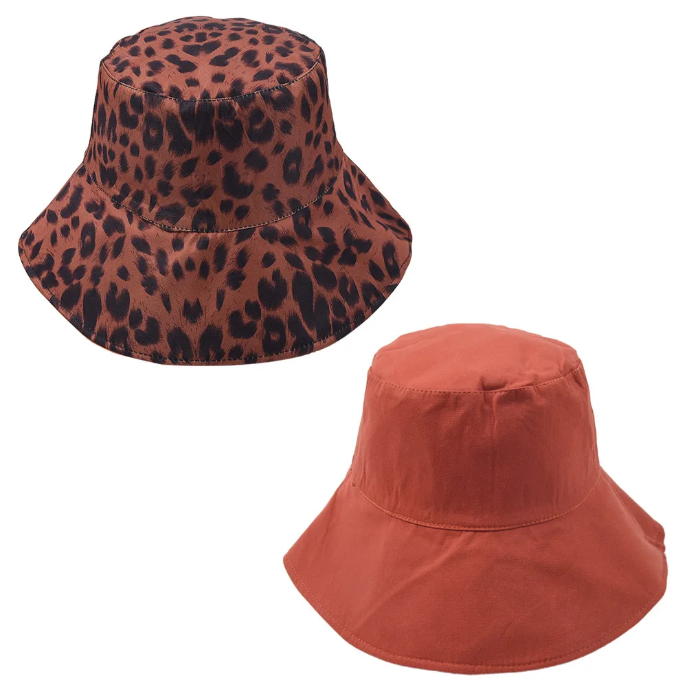 Personalized Dark Leopard Bucket Hat 