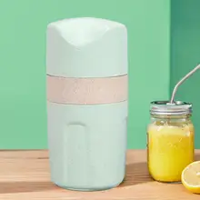 Портативная ручная соковыжималка для цитрусовых, пшеничная солома, нетоксичный блендер, соковыжималка для апельсинов, лимона, фруктов, кухонные аксессуары для здоровья ребенка