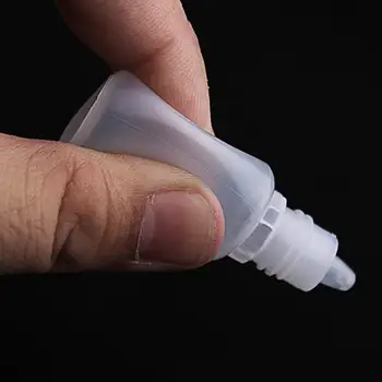 

10pcs 20ML Empty Plastic Squeezable Dropper Bottles Eye Liquid Dropper Sample Eyes Drop Refillable Bottle