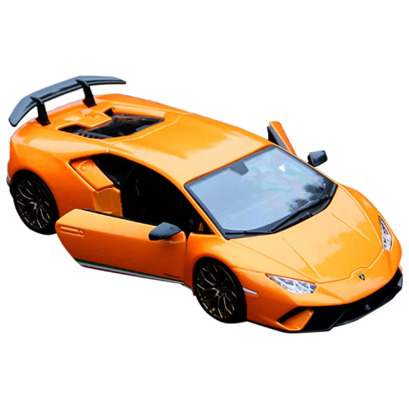 Bburago 1:24 Lamborghini hurricane alloy модель автомобиля Моделирование Украшение автомобиля коллекция Подарочная игрушка