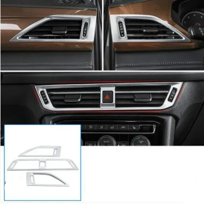 Подходит для VW тару центральная консоль воздуха декоративная рамка выпускного