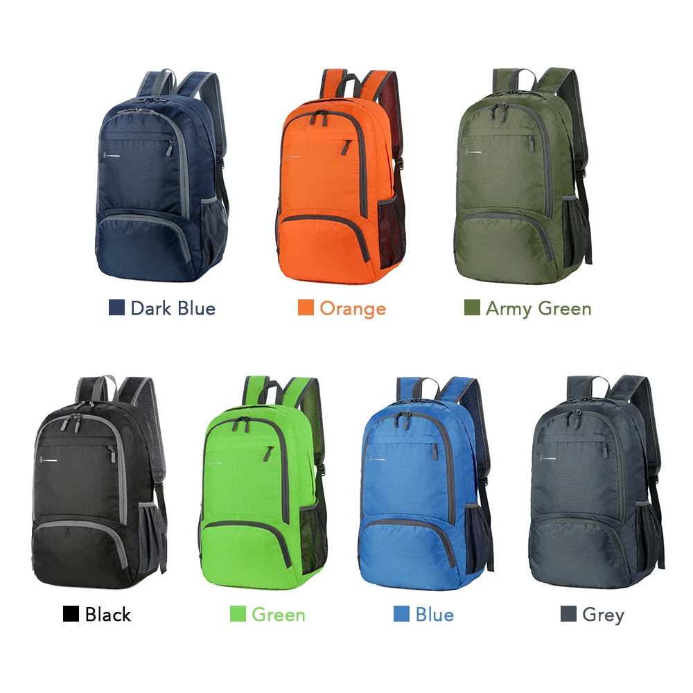 Открытый складной рюкзак для мужчин и женщин, легкая спортивная сумка, сумка для фитнеса, тренировочный рюкзак, водонепроницаемый рюкзак для путешествий